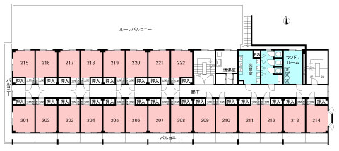 WILL府中間取り図2F